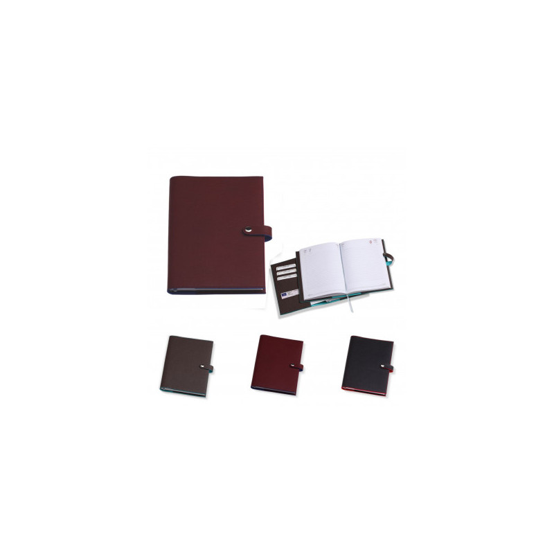 Agenda borsello settimanale  con ciappa refilabile 17x24