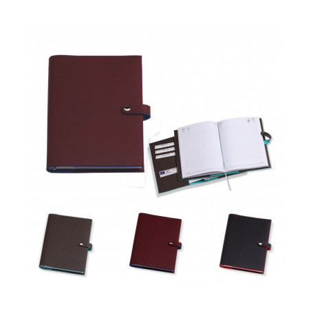 Agenda borsello settimanale  con ciappa refilabile 17x24