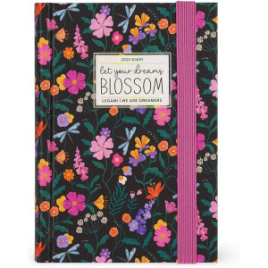 Agenda giornaliera 2025 Mini Legami 12 Mesi - - Small Photo Daily Diary- Wildflowers