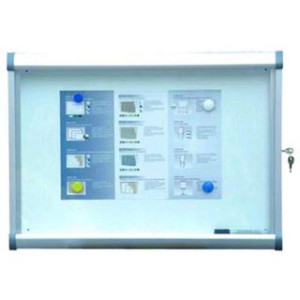Bacheca da interno 70x92 anta battente (9 A4)