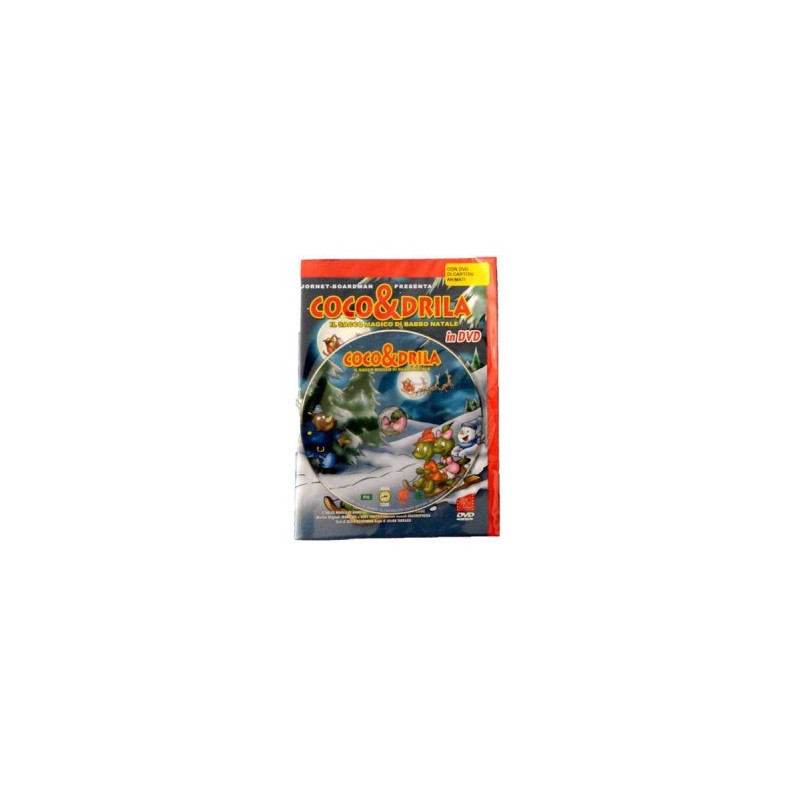 Biglietti auguri Compleanno con dvd favole coco&drila