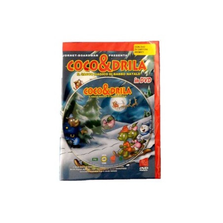 Biglietti auguri Compleanno con dvd favole coco&drila
