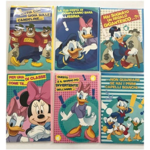 Biglietti auguri compleanno Disney