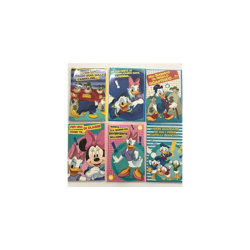 Biglietti auguri compleanno Disney