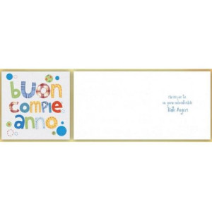Biglietti auguri Compleanno quadrato