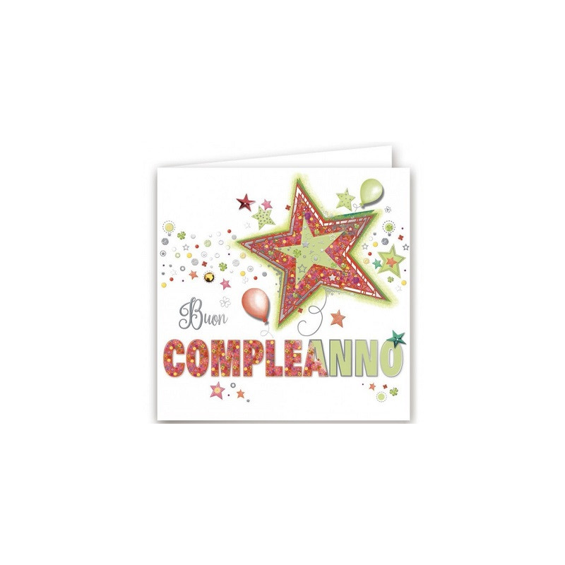 Biglietti auguri compleanno quadrato