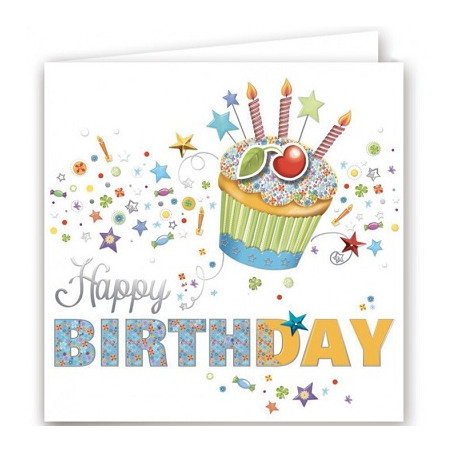 Biglietti auguri compleanno quadrato