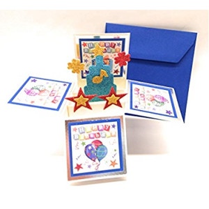 Biglietti auguri Happy box compleanno maschile