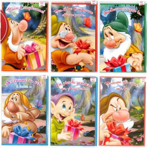 Biglietti auguri personaggi  Disney