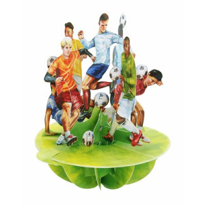 Biglietto auguri Santoro 3D Calcio