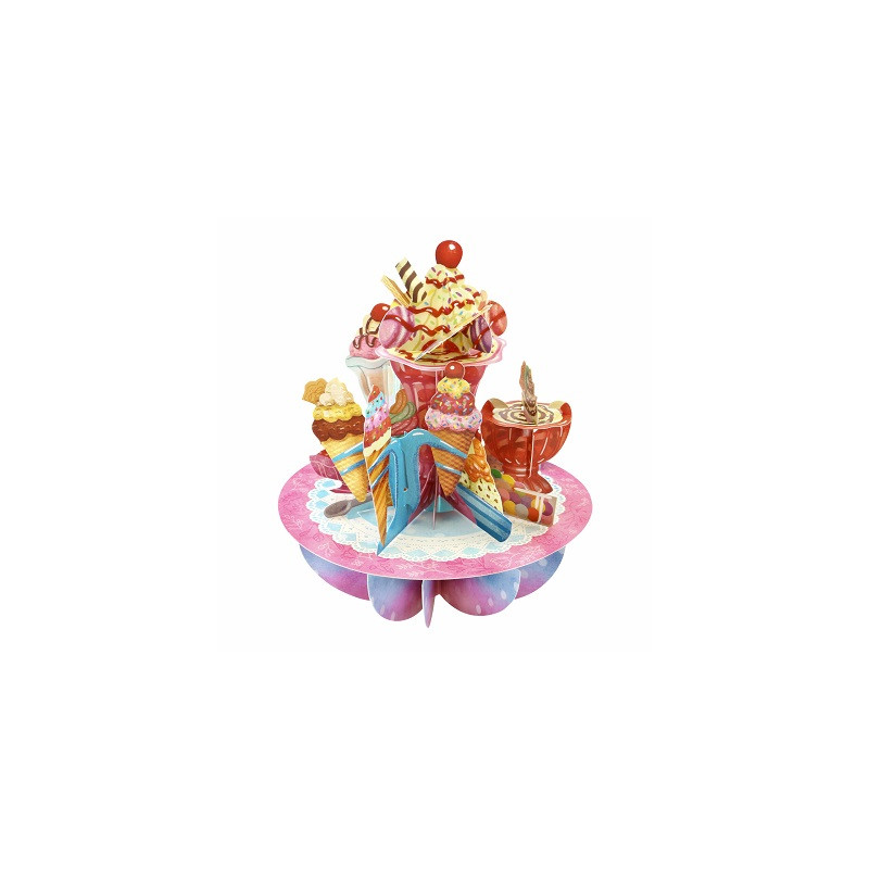 Biglietto auguri Santoro 3D Ice Cream