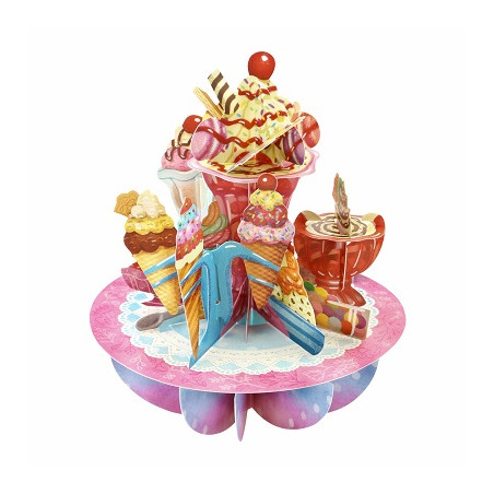 Biglietto auguri Santoro 3D Ice Cream