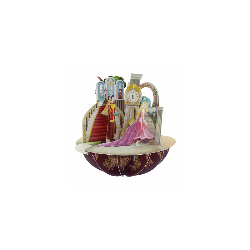Biglietto auguri Santoro 3D Principesse