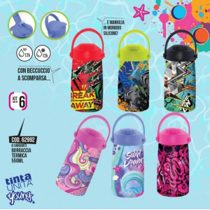 Borraccia termica Young Tintaunita 550ml