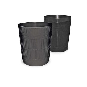Cestino gettacarte in plastica NERO