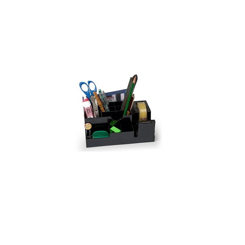 Desk organizer da scrivania nero