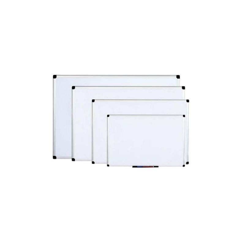Lavagna magnetica 60x90 cornice Metal alluminio