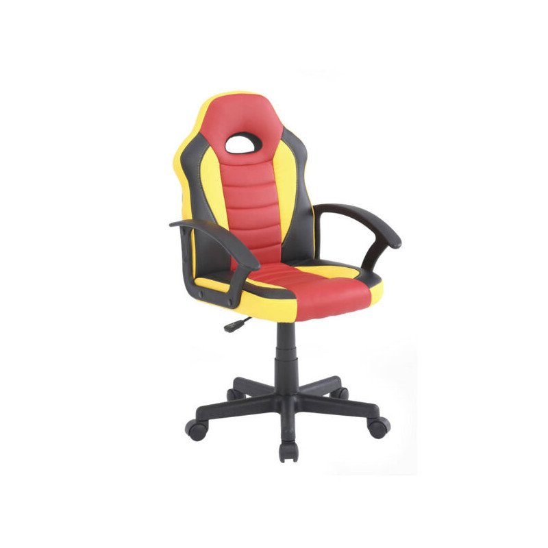 Poltroncina Gaming rossa/gialla