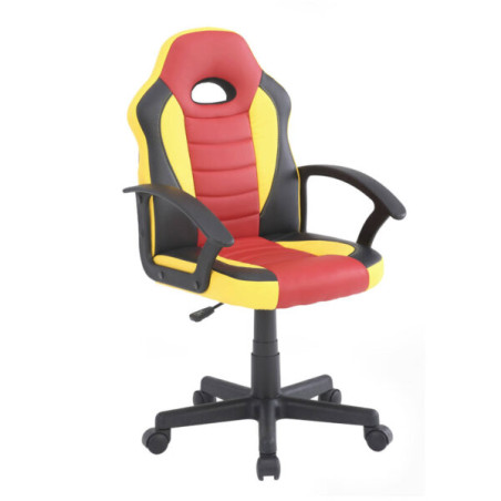 Poltroncina Gaming rossa/gialla