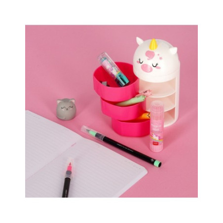 Porta oggetti Desk da scrivania Unicorno Legami