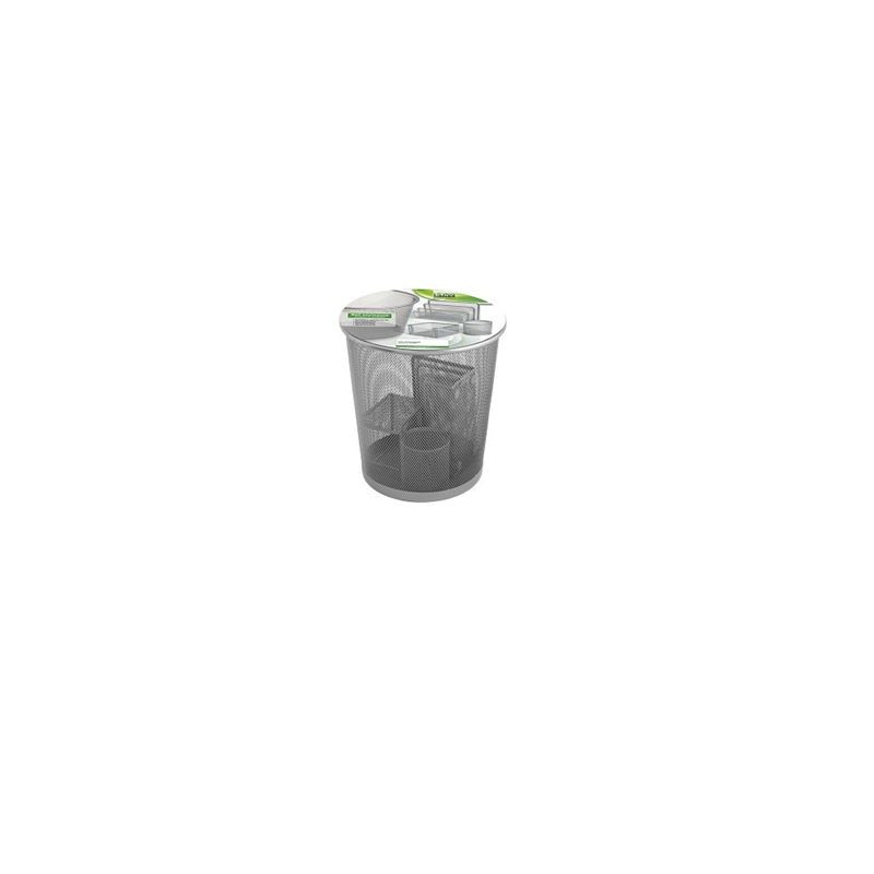 Set da scrivania in metallo 4pz nero
