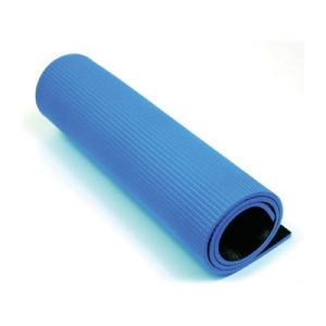 Tappetino gommato dim 150*70*1 arrotolabile fitness / scuola