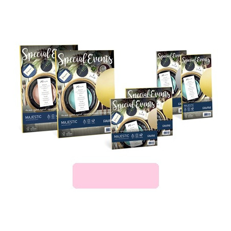 Biglietti e buste 76x110 special events rosa 5+5pz
