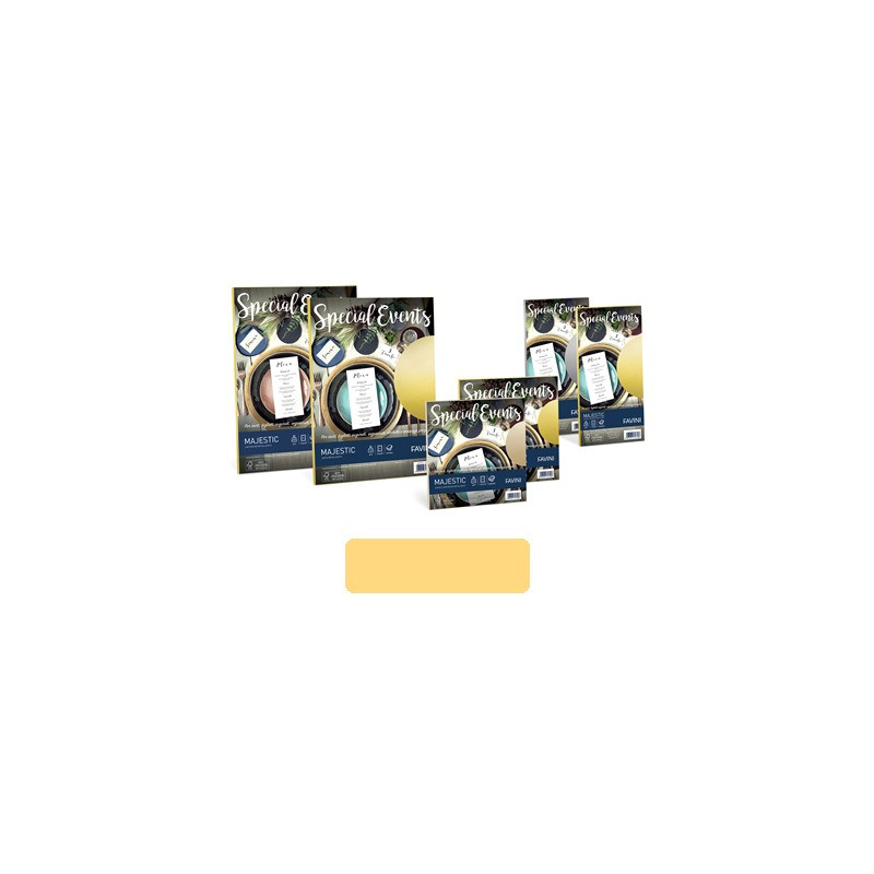 Biglietti e buste 9x14 special events oro 5+5pz