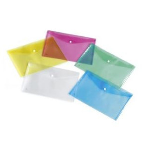 Busta con bottone 10x6,2cm biglietto visita