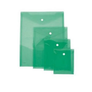 Busta con bottone A5 ass. verticale formato utile 16 x 27,7h