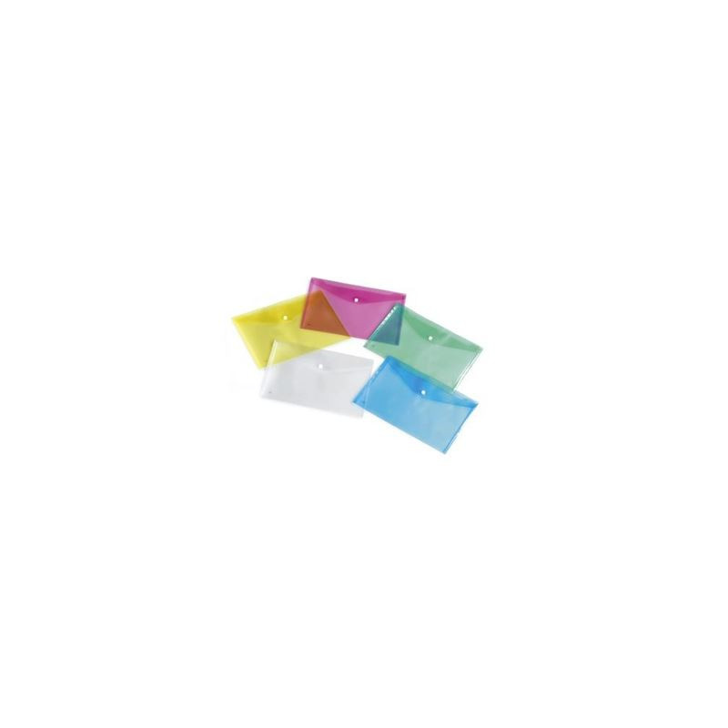 Busta con bottone A5 colori assortiti