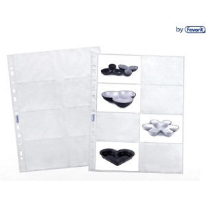 Buste 4 fori 7x10 16 tasche 10pz