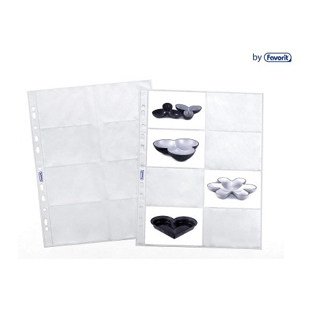 Buste 4 fori 7x10 16 tasche 10pz
