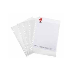 Buste 4 fori A4 goffrate spessore leggero 100pz Siam