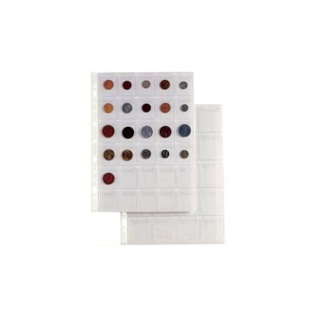 Buste 4 fori A4 per monete a 20 tasche 10fg