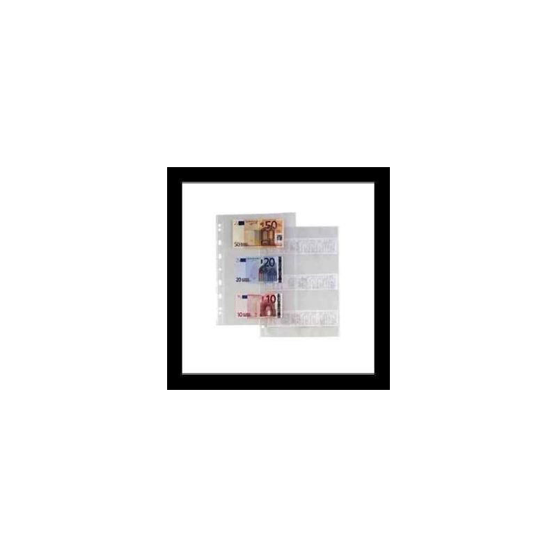 Buste 4 fori porta banconote 18,5x24cm 25pz
