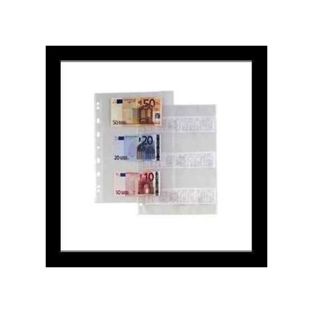 Buste 4 fori porta banconote 18,5x24cm 25pz