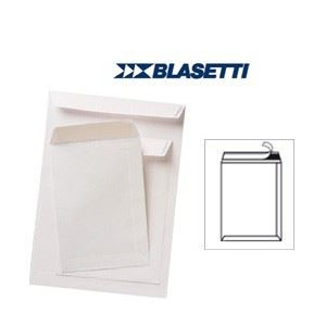Buste a sacco bianche 21x28 internografate 80gr in cf da 500pz