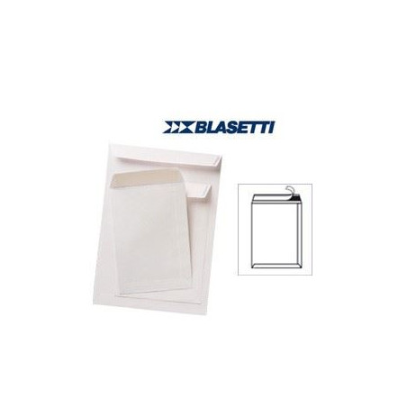 Buste a sacco bianche 21x28 internografate 80gr in cf da 500pz