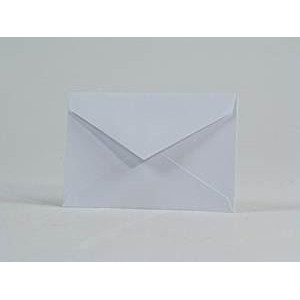Buste bianche opalina n.9  9x14 80gr. 500pz Campidoglio
