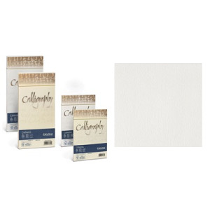 Buste Calligraphy Canvas 11x22 100gr. bianco 25pz