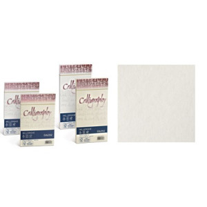 Buste Calligraphy Millerighe 12x18 100gr. bianco 25pz