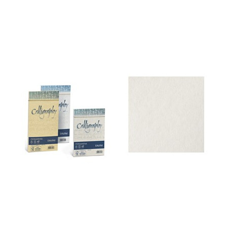 Buste Calligraphy Pergamena 11x23 90gr. bianco 25pz