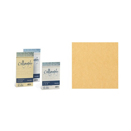 Buste Calligraphy Pergamena 11x23 90gr. Oro 25pz