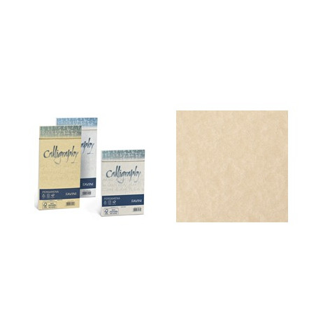 Buste Calligraphy Pergamena 11x23 90gr. sabbia 25pz