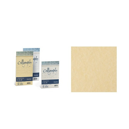 Buste Calligraphy Pergamena 12X18 90gr. crema 25pz