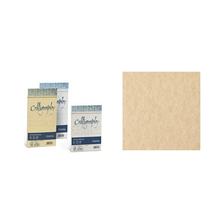 Buste Calligraphy Pergamena 12x18 90gr. nocciola 25pz