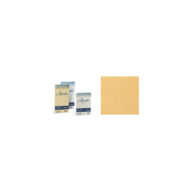 Buste Calligraphy Pergamena 12x18 90gr. Oro 25pz