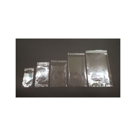 Buste Cellophan 15x22+4 adesive 50pz