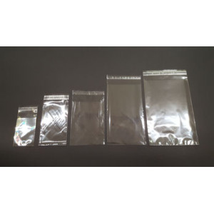 Buste Cellophan 8x13+4 adesive 100pz